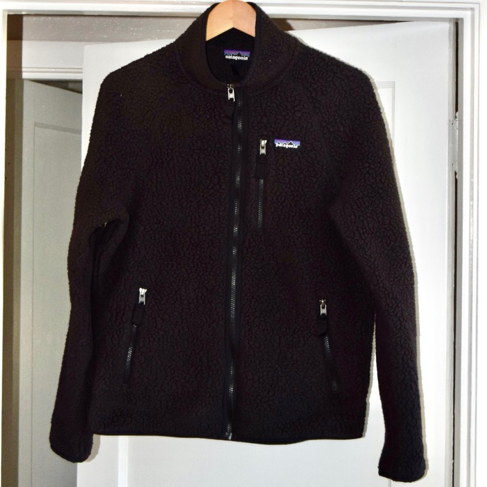 Patagonia Retro Pile Jacket - Men's Black Medium
